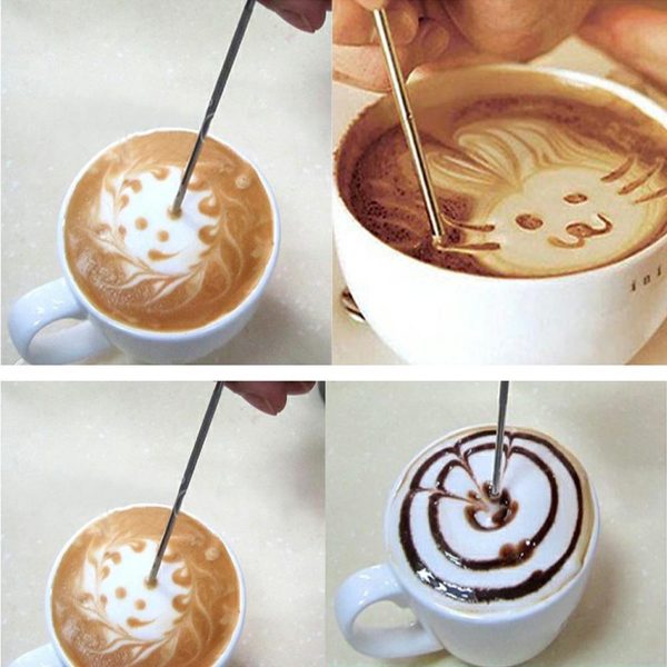 cappuccino art met latte art pen